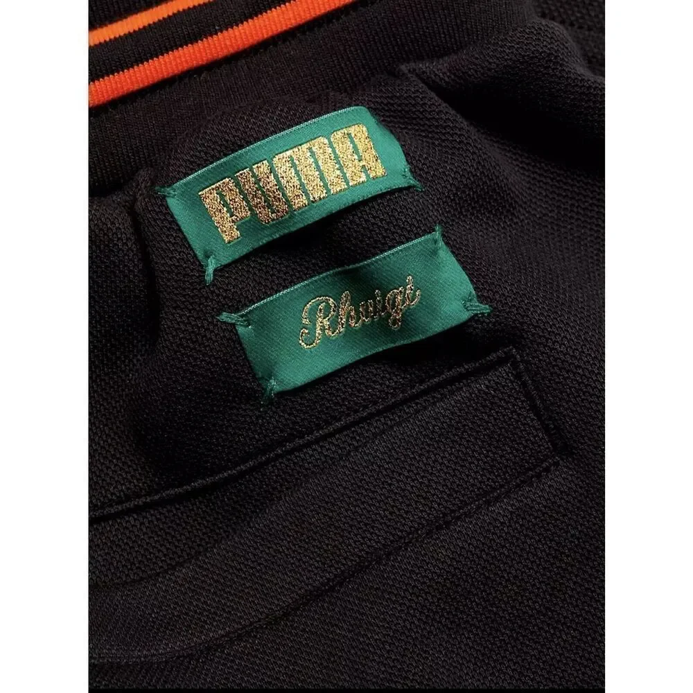 PUMA X RHUIGI Men's New York Casual Athletic Basketball Shorts Black L 539496-01 - Picture 12 of 13